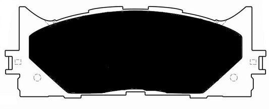 Porterfield Brake Pads for 2013 TOYOTA AVALON