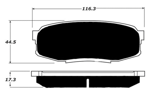 Porterfield Brake Pads for 2013 LEXUS LX 470