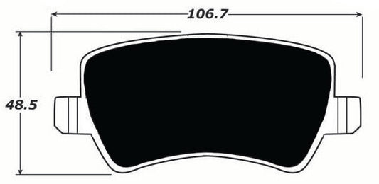 Porterfield Brake Pads for 2012 VOLVO XC70 AWD T6 3.0L w/316mm Front Disc