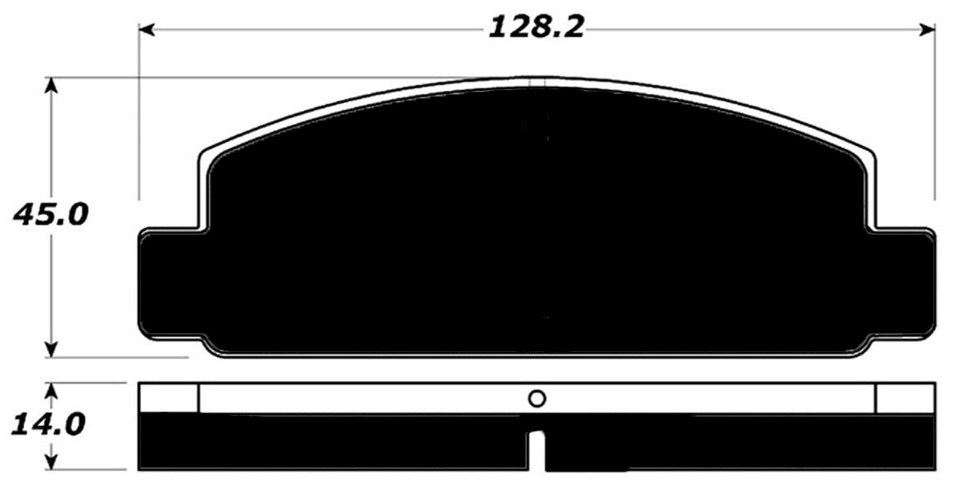 Porterfield Brake Pads for 1986 Mazda RX 7 - 4 Lug