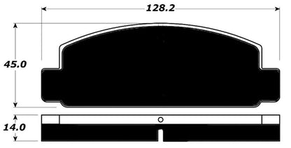 Porterfield Brake Pads for 1986 Mazda RX 7 - 4 Lug