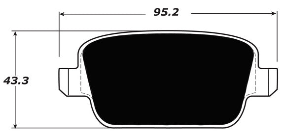 Porterfield Brake Pads for 2007 VOLVO S80 FWD 300mm Front DISC