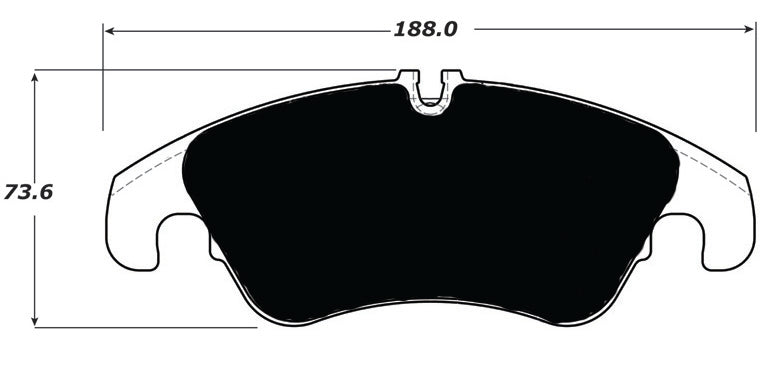 Porterfield Brake Pads for 2016 AUDI Q5 Hybrid TRW Girling