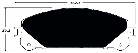 Porterfield Brake Pads for 2013 TOYOTA HIGHLANDER