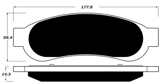 Porterfield Brake Pads for 2013 FORD F350 1 Ton 2WD DRW
