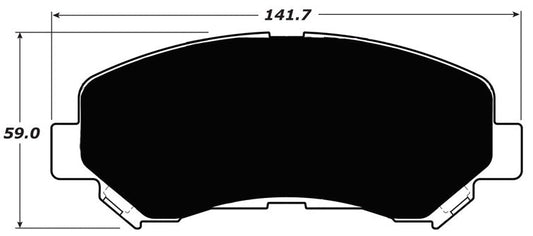 Porterfield Brake Pads for 2008 NISSAN ROGUE