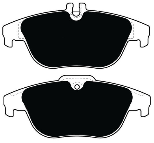 Porterfield Brake Pads for 2009 MERCEDES-BENZ C350