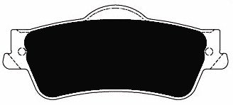 Porterfield Brake Pads for 2008 PONTIAC G8