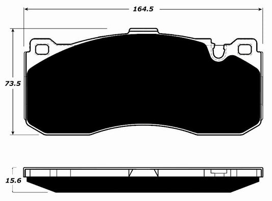 Porterfield Brake Pads for 2012 MINI Cooper 2 Door Hardtop w/JCW GP