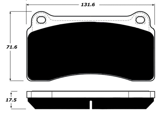 Porterfield Brake Pads for 2018 NISSAN GTR