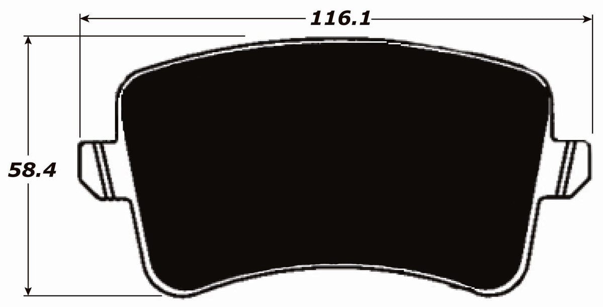 Porterfield Brake Pads for 2013 AUDI Q5 Hybrid TRW Girling