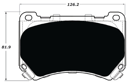 Porterfield Brake Pads for 2012 HYUNDAI GENESIS SEDAN V6