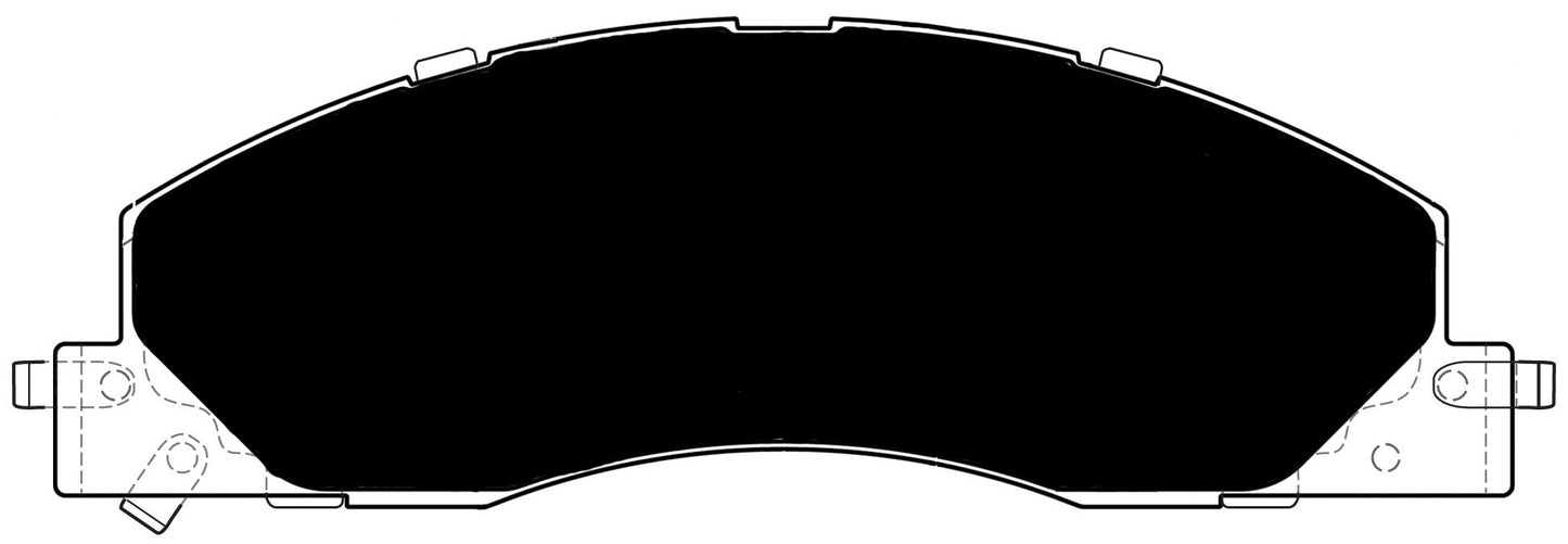 Porterfield Brake Pads for 2009 DODGE RAM 2500 2WD
