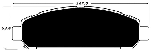 Porterfield Brake Pads for 2011 TOYOTA VENZA