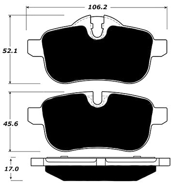 Porterfield Brake Pads for 2016 BMW Z4 35i