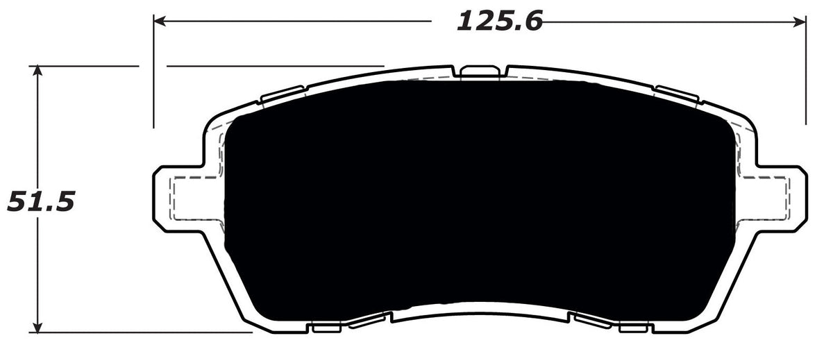 Porterfield Brake Pads for 2019 FORD FIESTA- Rear Drum