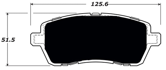 Porterfield Brake Pads for 2013 FORD FIESTA- Rear Drum
