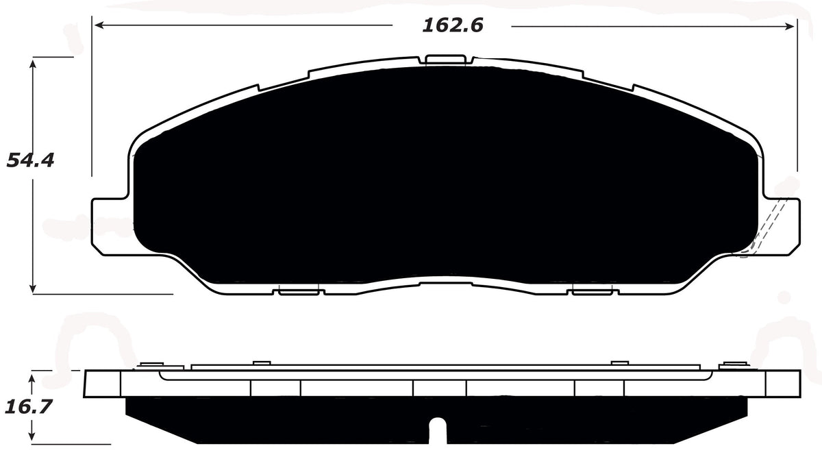 Porterfield Brake Pads for 2013 FORD MUSTANG GT V8