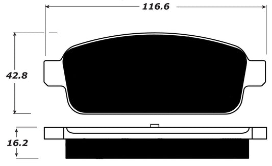 Porterfield Brake Pads for 2016 BUICK VERANO