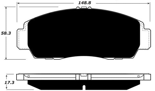 Porterfield Brake Pads for 2012 ACURA TSX