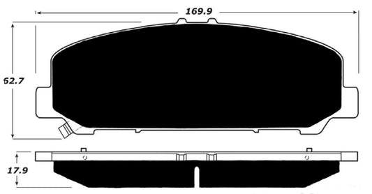 Porterfield Brake Pads for 2012 NISSAN ARMADA