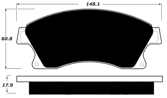 Porterfield Brake Pads for 2011 CHEVROLET CRUZE