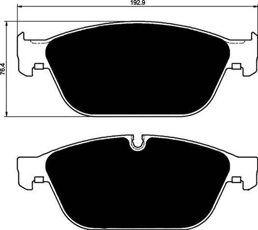 Porterfield Brake Pads for 2013 AUDI A8/A8 Quattro - 4.0