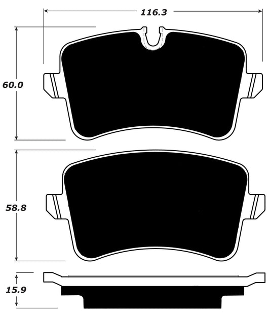 Porterfield Brake Pads for 2013 AUDI A7/A7 Quattro w/356mm Front Discs