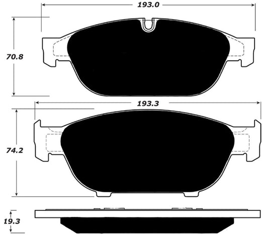 Porterfield Brake Pads for 2013 AUDI A7/A7 Quattro w/356mm Front Discs