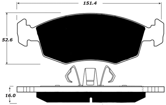 Porterfield Brake Pads for 2013 FIAT 500e