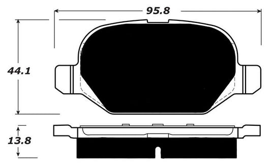 Porterfield Brake Pads for 2012 FIAT 500C
