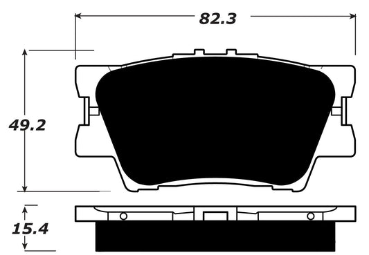 Porterfield Brake Pads for 2012 LEXUS HS 250h
