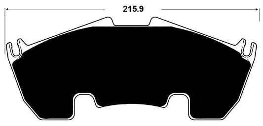 Porterfield Brake Pads for 2012 MERCEDES-BENZ SLR