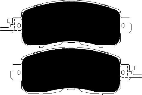 Porterfield Brake Pads for 2013 NISSAN ALTIMA
