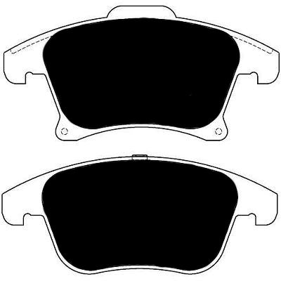 Porterfield Brake Pads for 2013 LINCOLN MK Z
