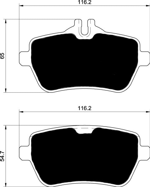 Porterfield Brake Pads for 2014 MERCEDES-BENZ SL550