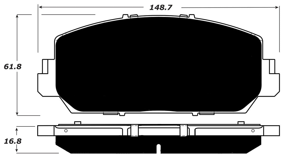 Porterfield Brake Pads for 2016 HONDA ACCORD Sport
