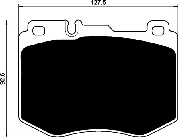 Porterfield Brake Pads for 2016 MERCEDES-BENZ C300 RWD SEDAN AMG