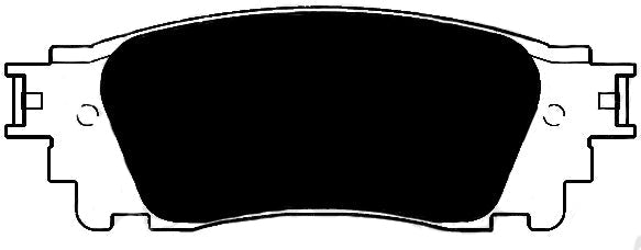 Porterfield Brake Pads for 2018 LEXUS NX200T/ NX300H