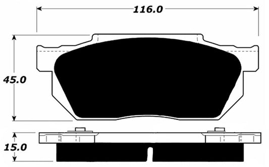 Porterfield Brake Pads for 2003 Honda Insight CVT