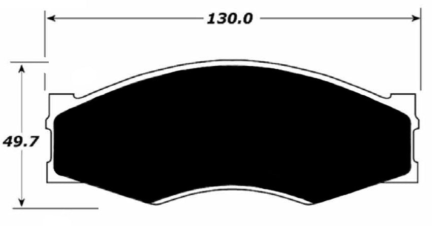 Porterfield Brake Pads for 1984 Nissan 300ZX