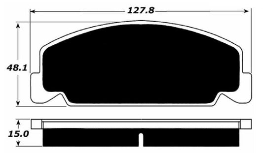 Porterfield Brake Pads for 1984 Honda Accord Coupe