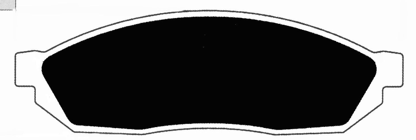 Porterfield Brake Pads for 1985 Honda CRX HF