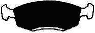 Porterfield Brake Pads for 1986 Merkur XR4 Ti