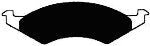 Porterfield Brake Pads for 1990 FORD Taurus Rear Disc w/phenolic piston