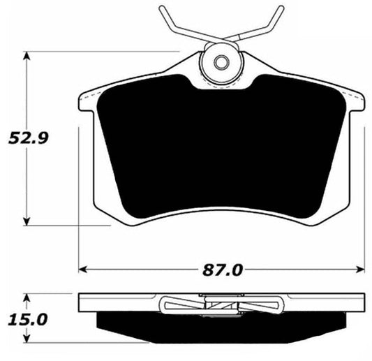 Porterfield Brake Pads for 2004 AUDI A4 Quattro - 3.0L Sedan