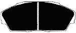 Porterfield Brake Pads for 1990 Honda Prelude Si