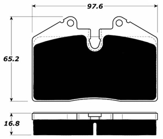 Porterfield Brake Pads for 1983 Porsche 930