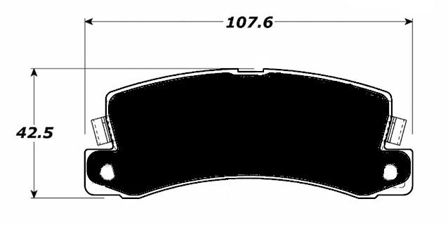 Porterfield Brake Pads for 1990 Toyota Corolla Coupe GTS