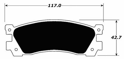 Porterfield Brake Pads for 1988 Mazda 929